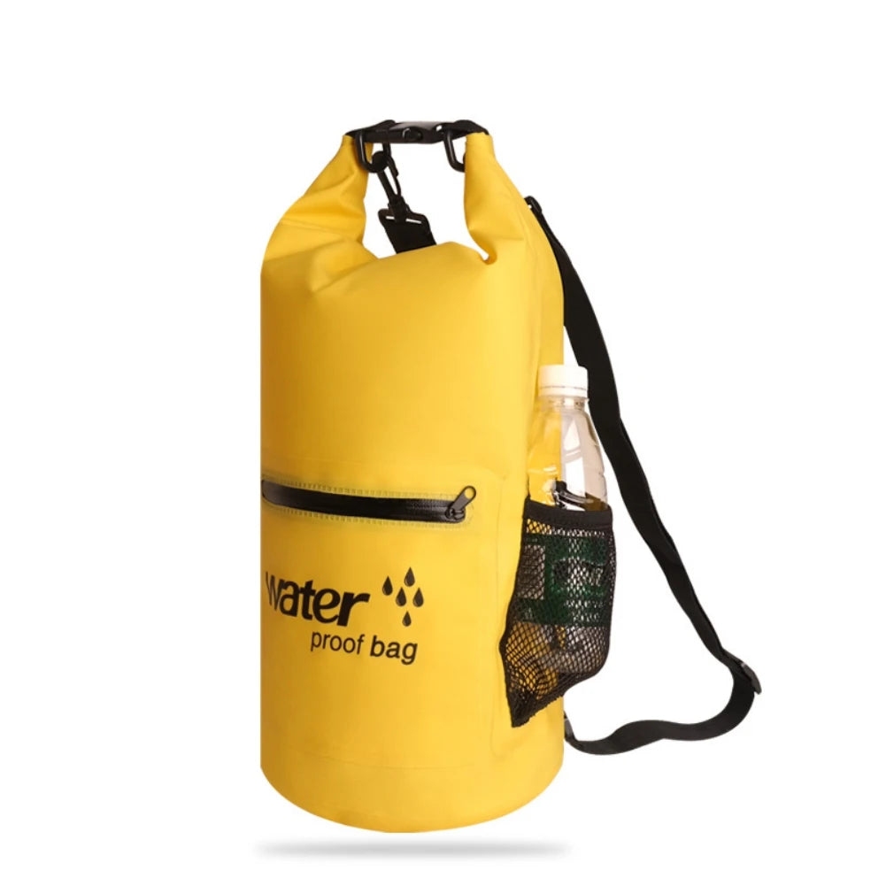 10/20L Floating Waterproof Dry Bag Roll Top Sack Kayaking Rafting Boating Swimming Organizer Beach Fishing Storage Bag