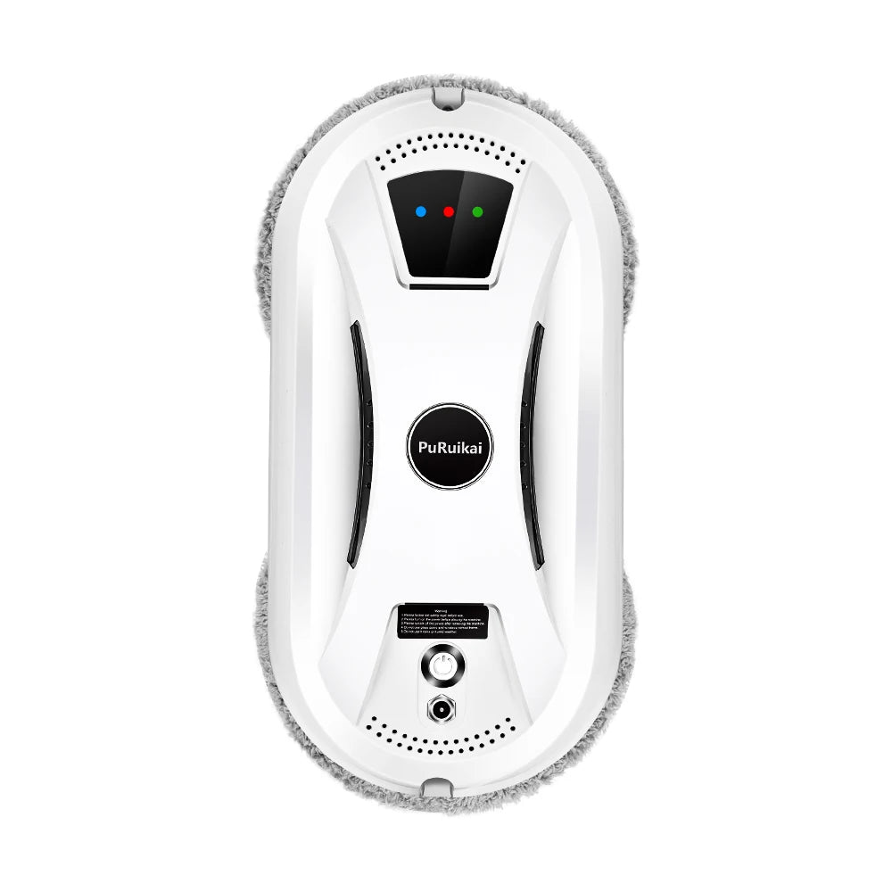 PuRuiKai AI Window Cleaning Robot Smart Automatic Cleaner Streak-Free for Windows/Tiles/Glass Doors Self-Cleaning Ultra Quiet