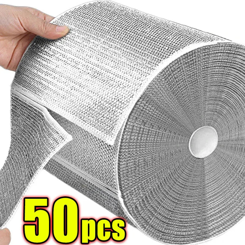 Wholesale Metal Steel Wire Rags Cloth Home Kitchen Pot Pan Dishwashing