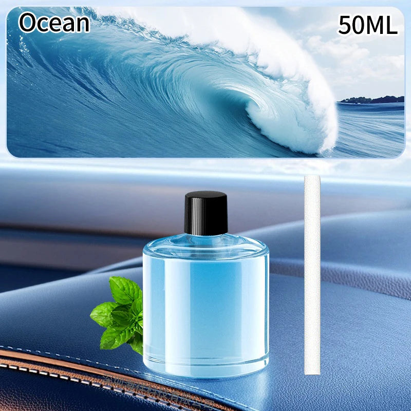 Car Fragrance Humidifier 5 Modes Scent Air Diffuser Car Air Freshener Smart Aroma Diffusers Car Perfume Essential Oil Dispenser