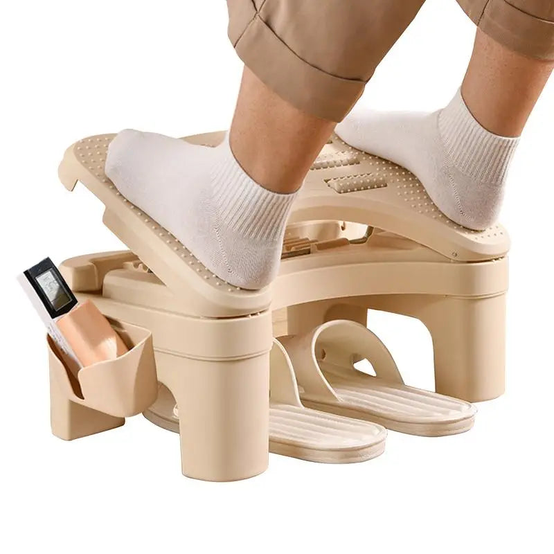 Portable Offices Footrests with Massage adjustable Under Desk Footrest Ergonomic Foot Stool Pain Relief for Home Office Work