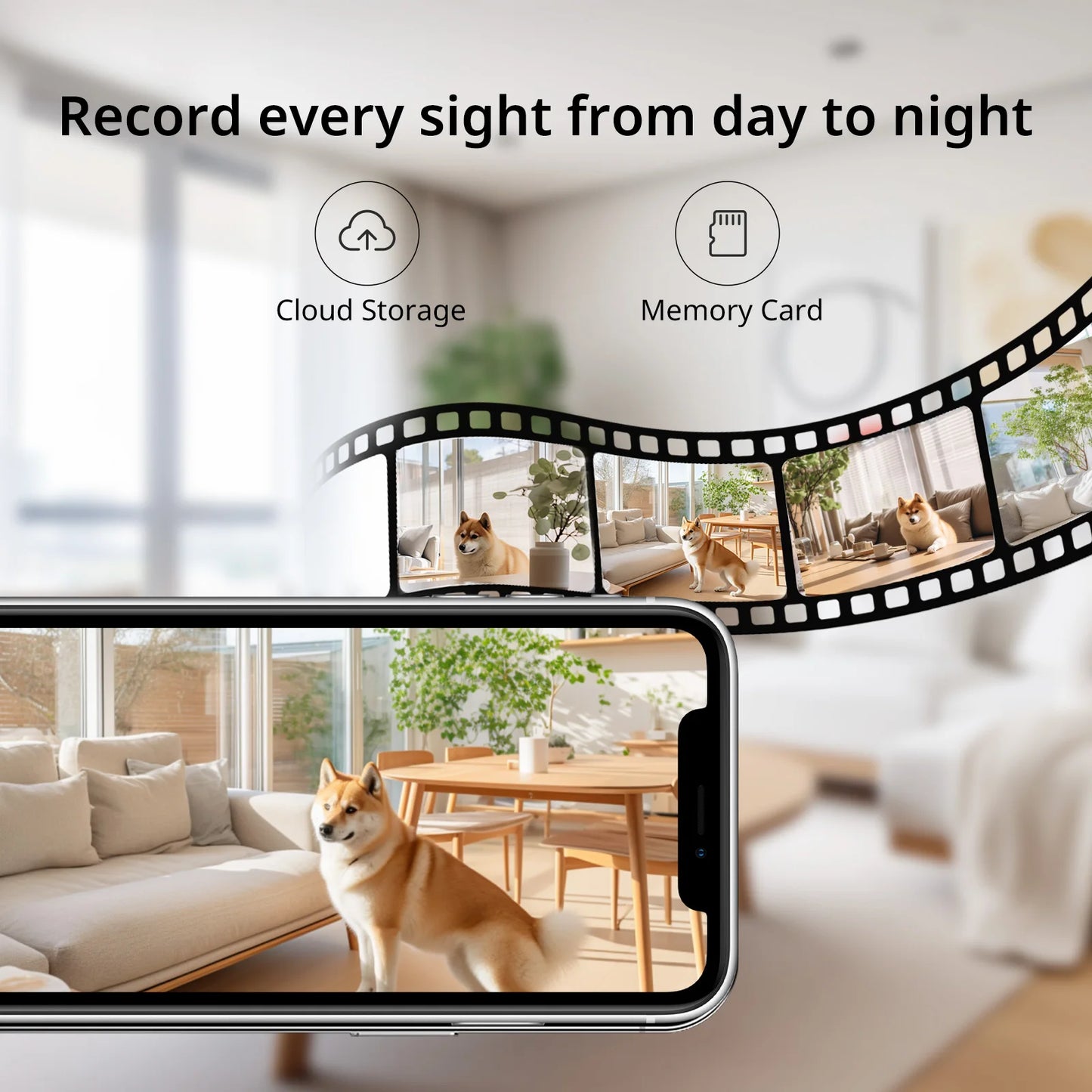 BoyKeep Surveillance Camera 3MP 5/2.4GHz WiFi Indoor Home Security Mini IP Smart Family CCTV Pet Camera Video Monitor 24/7 K10