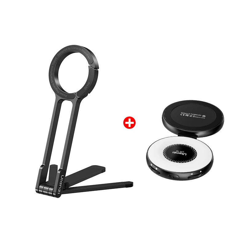 ULANZI MA30 Magnetic Phone Tripod Stand for iPhone 16 Samsung Xiaomi Huawei Vivo OPPO Magsafe Aluminium Smartphone Mini Bracket