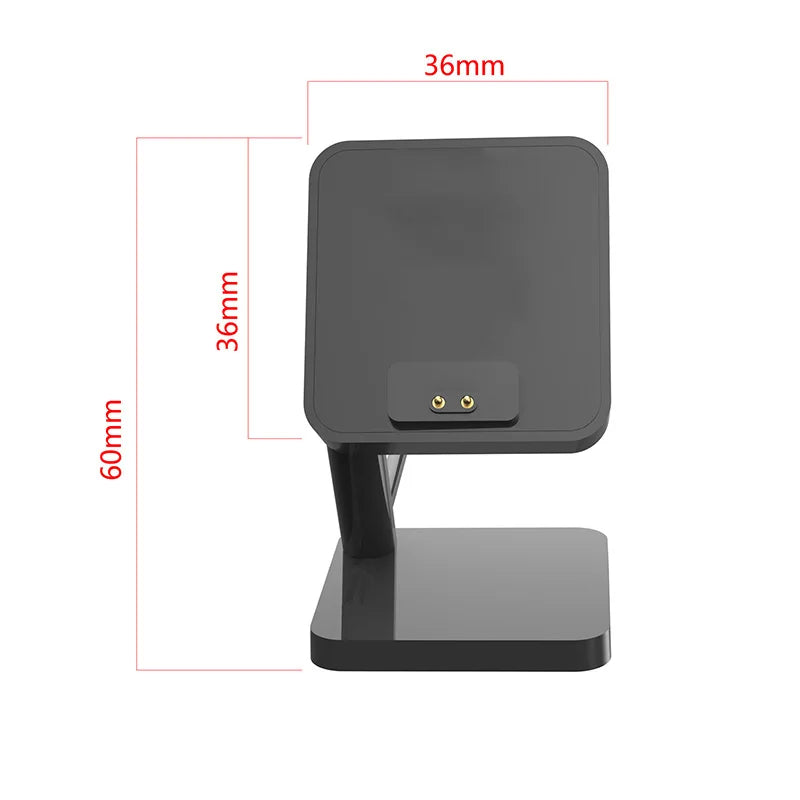 Desktop Charging Stand with USB Cable for Xiaomi Redmi Watch 5/4 Active/Lite – Fast and Safe Charging, Practical and Durable Design.