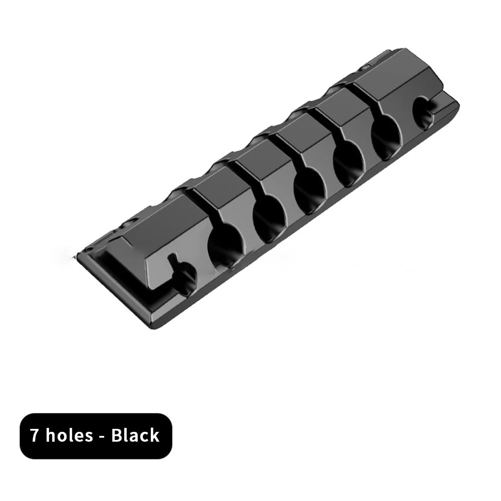 Silicone USB Cable Organizer Desktop Management in Car Home Office Wire Cord Holder Cable Winder for Mouse Keyboard Earphone