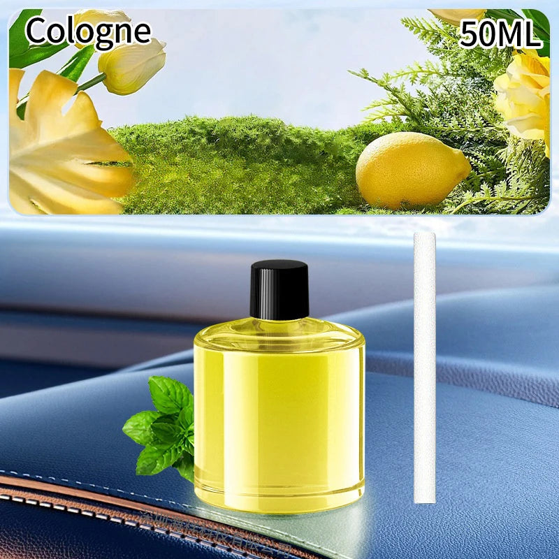 Car Fragrance Humidifier 5 Modes Scent Air Diffuser Car Air Freshener Smart Aroma Diffusers Car Perfume Essential Oil Dispenser