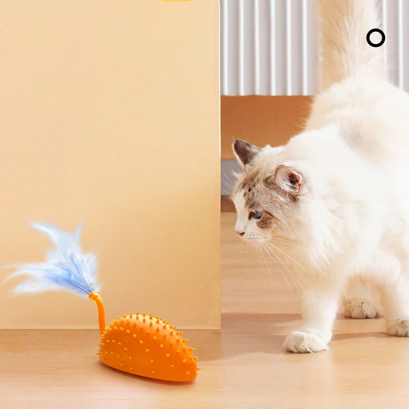 Smart Cat Toy 2 Modes Automatic Moving Remote Controlled Toy Mouse for Cats Dog Interactive Playing Kitten Training Pet Supplies