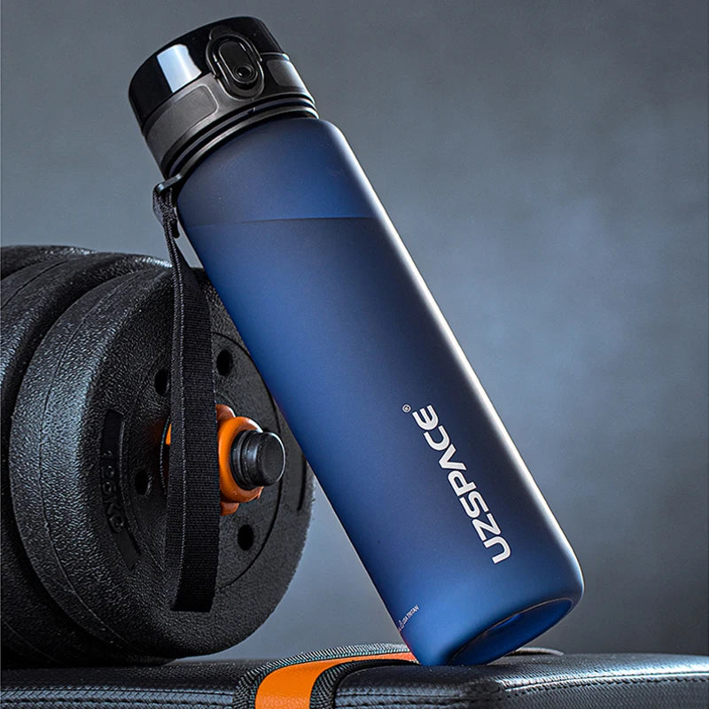 500/800/1000ML Sport Water Bottle Portable Leakproof Shaker Drinkware Outdoor Tour Gym Fitness Cup Colorful Plastic Jug BPA Free