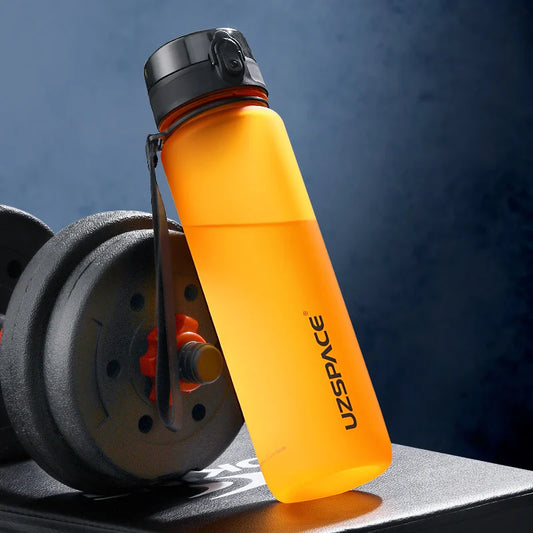 500/800/1000ML Sport Water Bottle Portable Leakproof Shaker Drinkware Outdoor Tour Gym Fitness Cup Colorful Plastic Jug BPA Free