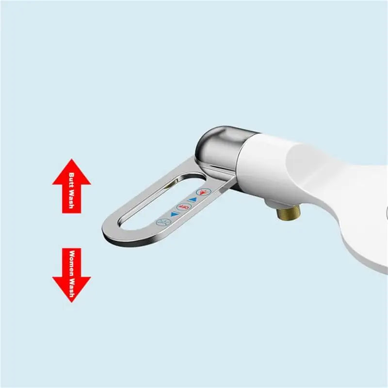 Non-electric Smart Toilet Flusher Smart Toilet Bidet Sprayer Bidet Tool With Adjustable Pressure Toilet Attachment For Bathroom