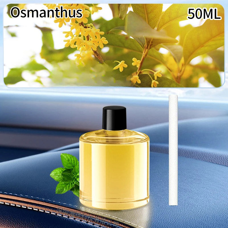 Car Fragrance Humidifier 5 Modes Scent Air Diffuser Car Air Freshener Smart Aroma Diffusers Car Perfume Essential Oil Dispenser