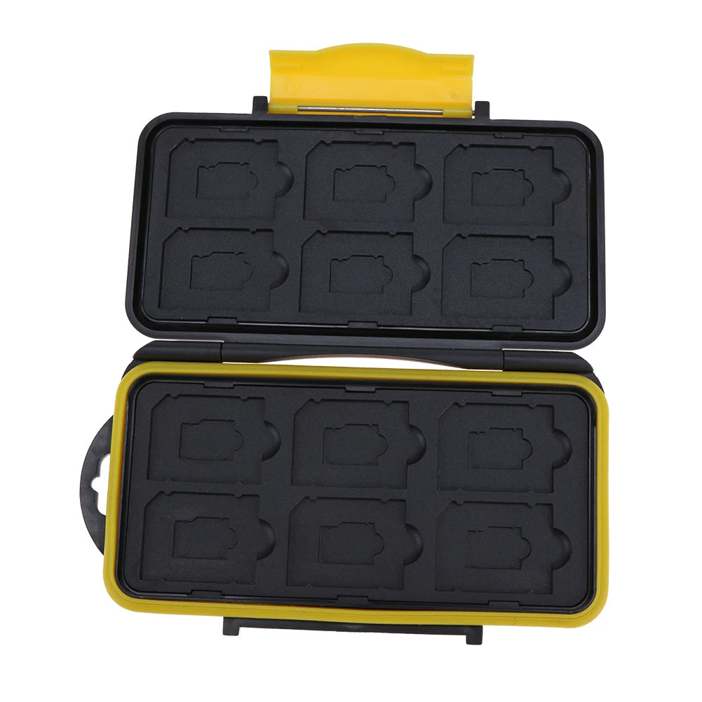 Multi-grid Memory Card Case Waterproof Saving Deposit Card Box Large Capacity SD Card Holder Storage Box For Micro SD/ SDHC / TF
