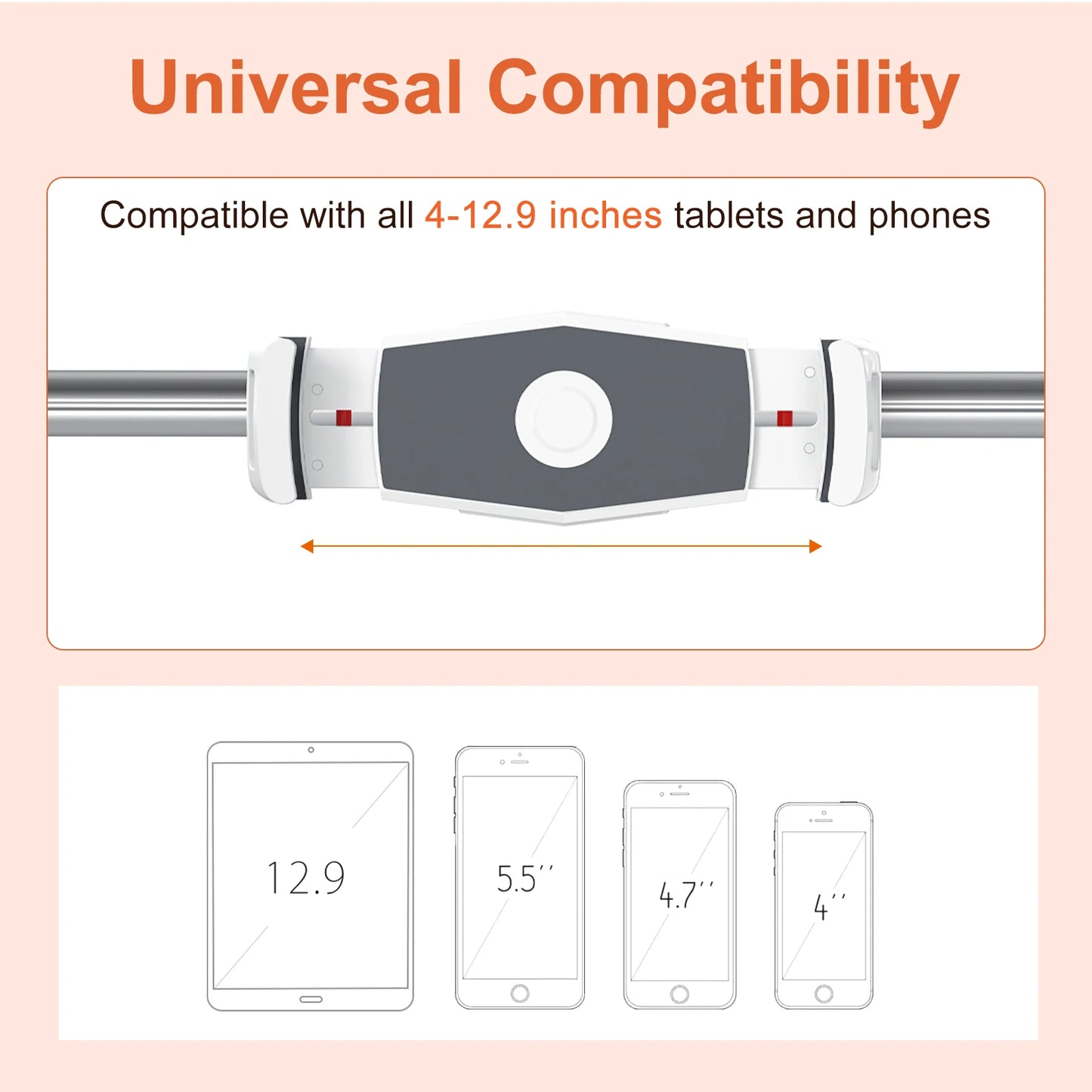 Oatsbasf Tablet Stand Phone Holder for Bed Multifunctional Rack Adjustable Foldable Notebook Stand iPad Bracket Desktop Stand