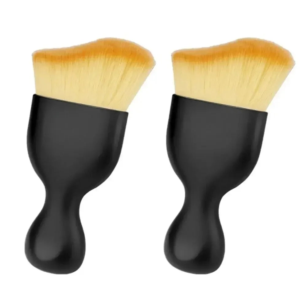 Car Interior Vacuum Soft Brush for Car AC Vents Keyboard Gaps Crevices Soft Wool Bristles Durable Dust Removal Artifact Car Deta