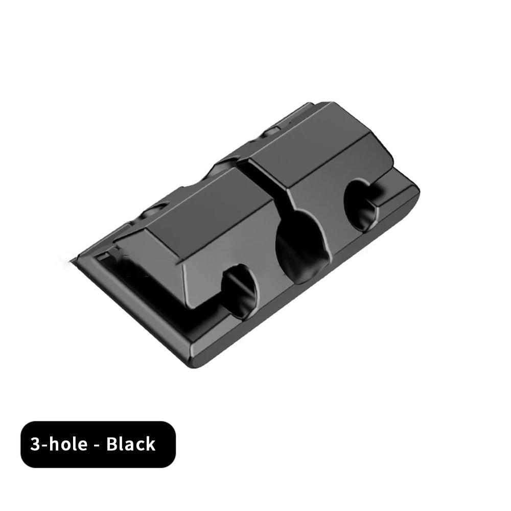 Silicone USB Cable Organizer Desktop Management in Car Home Office Wire Cord Holder Cable Winder for Mouse Keyboard Earphone