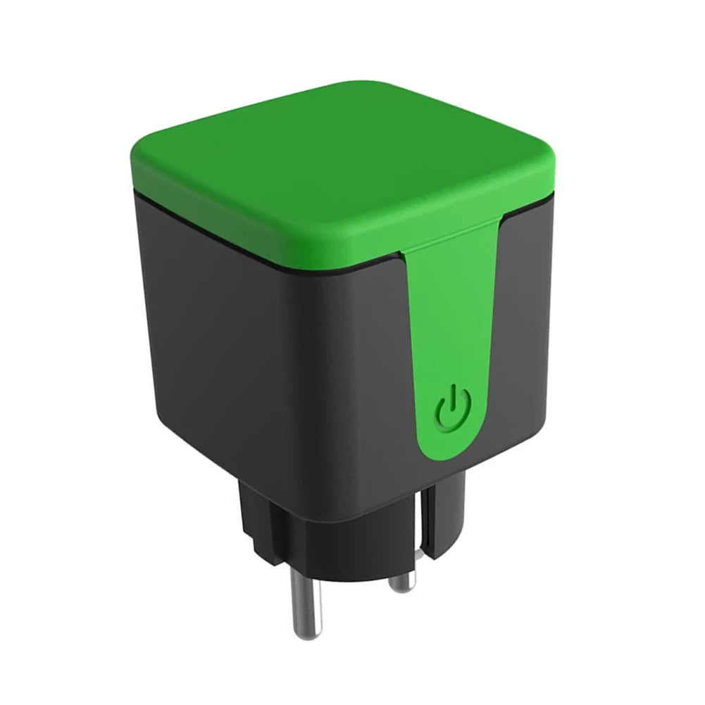 WiFi Smart Outlet Socket Waterproof WiFi EU Smart Plug Power Monitor Remote Timing Function Work with Alexa Google Assistant