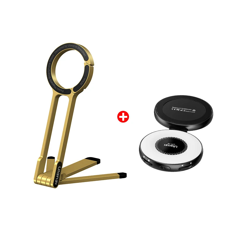 ULANZI MA30 Magnetic Phone Tripod Stand for iPhone 16 Samsung Xiaomi Huawei Vivo OPPO Magsafe Aluminium Smartphone Mini Bracket