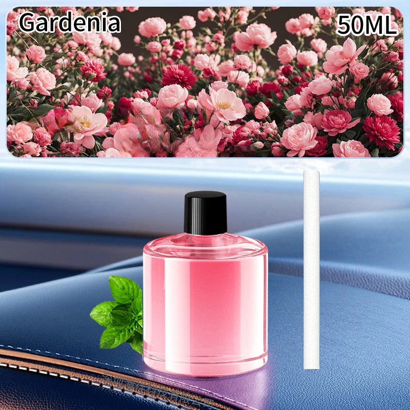 Car Fragrance Humidifier 5 Modes Scent Air Diffuser Car Air Freshener Smart Aroma Diffusers Car Perfume Essential Oil Dispenser