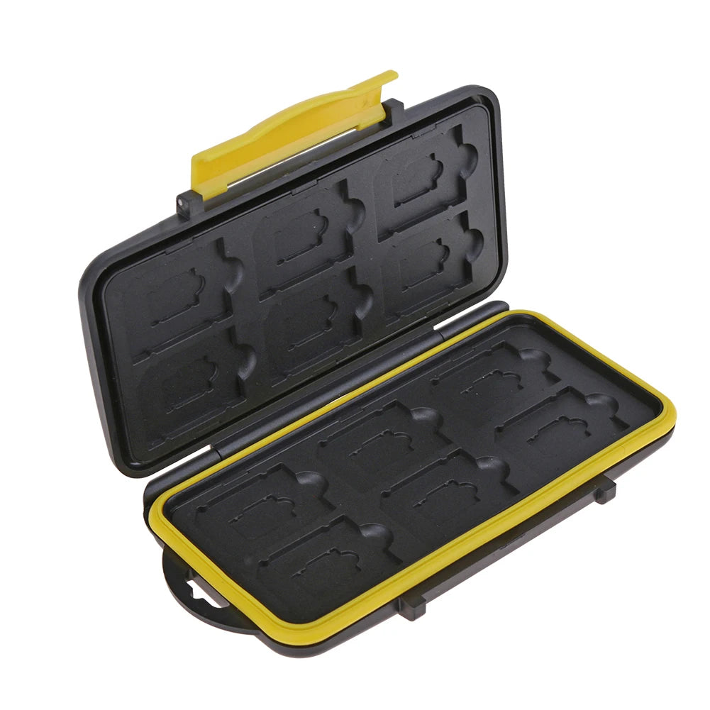 Multi-grid Memory Card Case Waterproof Saving Deposit Card Box Large Capacity SD Card Holder Storage Box For Micro SD/ SDHC / TF