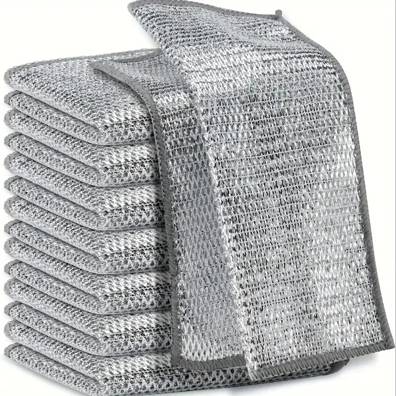 Wholesale Metal Steel Wire Rags Cloth Home Kitchen Pot Pan Dishwashing