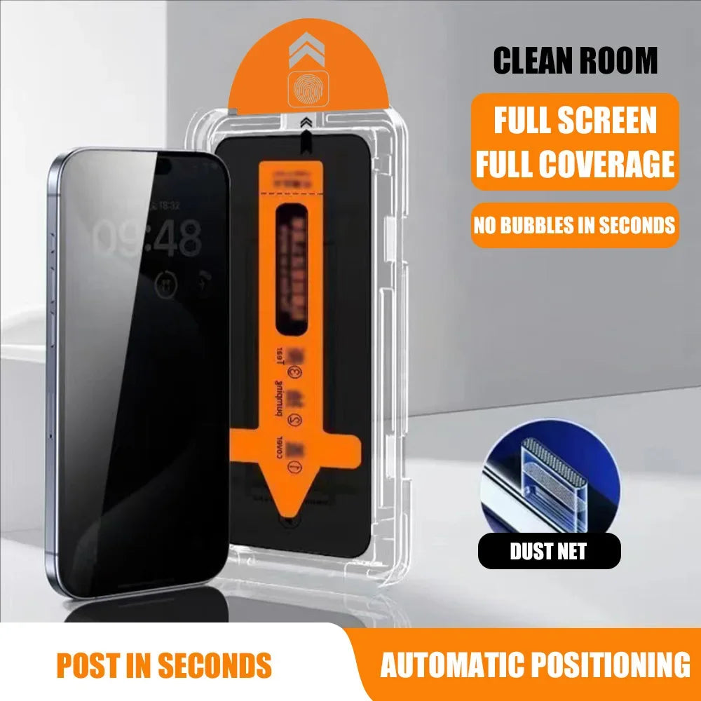 Anti-Spy Glass Film For Xiaomi 13T Pro 14 13 11T 12T 11X 11i 10T 11 Lite Privacy Screen Protectors With Alignment Mounting Cover