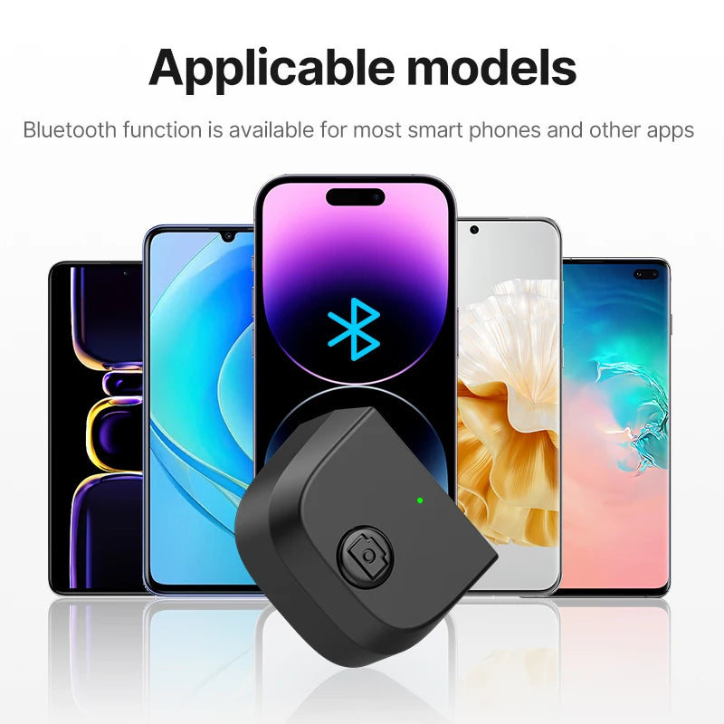 Ulanzi CG02 Smartphone Selfie Grip Wireless Bluetooth Handle with 5500k Fill Light Phone As Camera Photo Stabilizer