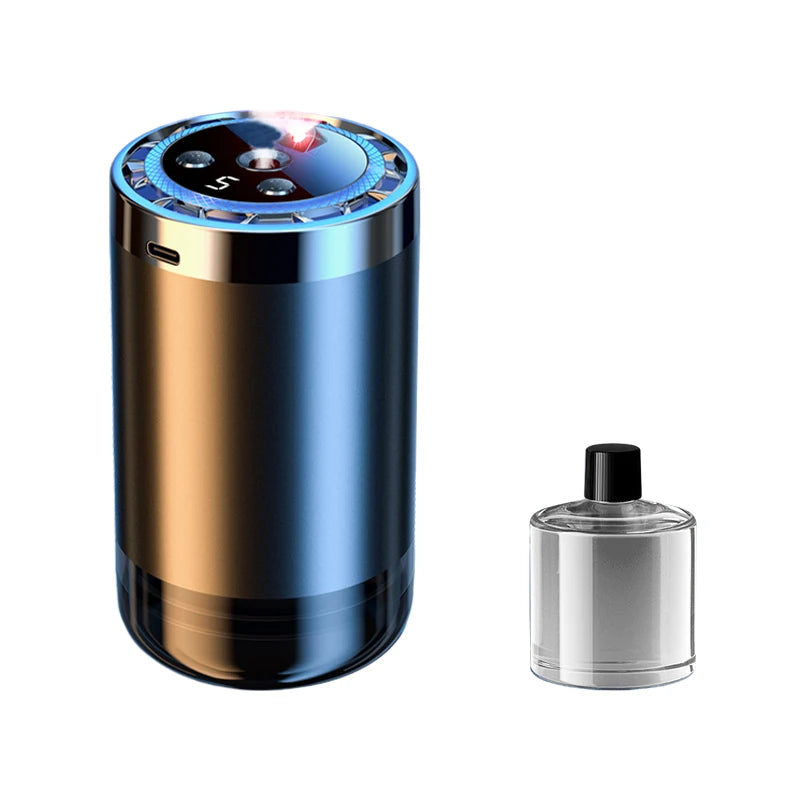 Car Fragrance Humidifier 5 Modes Scent Air Diffuser Car Air Freshener Smart Aroma Diffusers Car Perfume Essential Oil Dispenser
