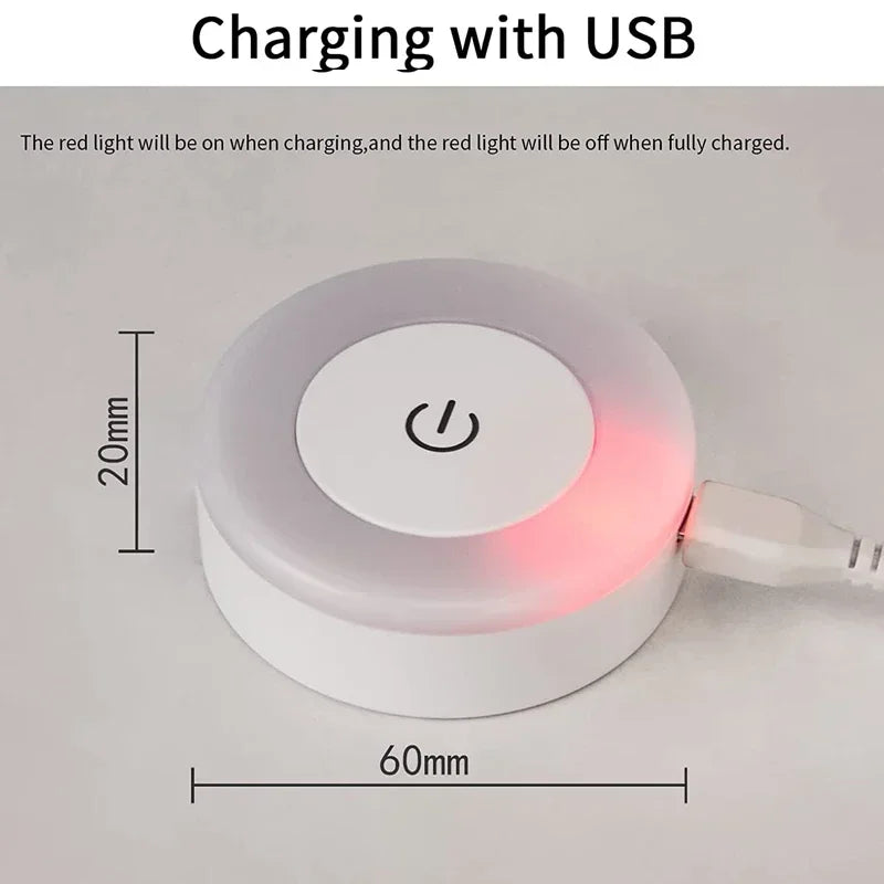 Mini LED Touch Rechargeable Night Light