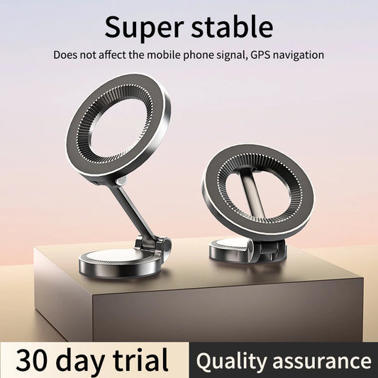 for MagSafe Car Mount, [24 Strong Magnet] 360° Rotation Magnetic Phone Holder for Car, iPhone Car Holder Mount Dash Phone Mount