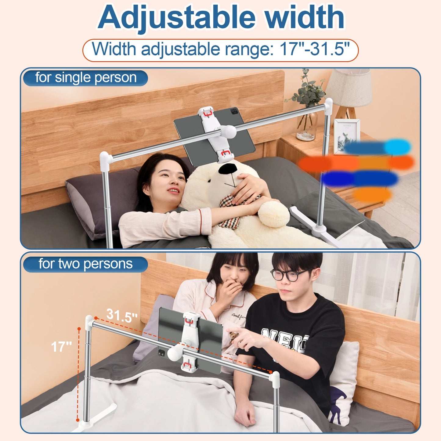 Oatsbasf Tablet Stand Phone Holder for Bed Multifunctional Rack Adjustable Foldable Notebook Stand iPad Bracket Desktop Stand