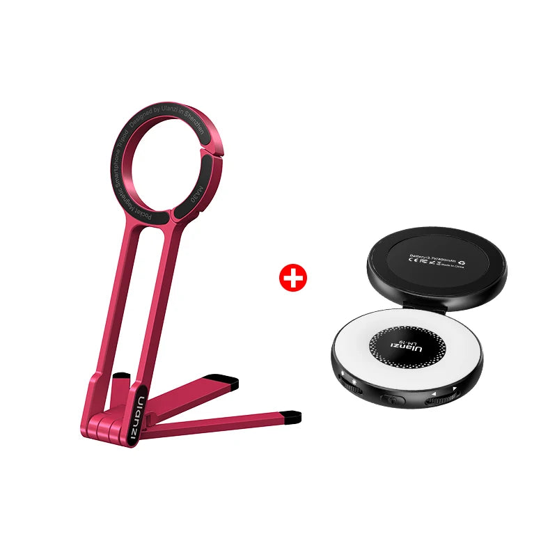 ULANZI MA30 Magnetic Phone Tripod Stand for iPhone 16 Samsung Xiaomi Huawei Vivo OPPO Magsafe Aluminium Smartphone Mini Bracket
