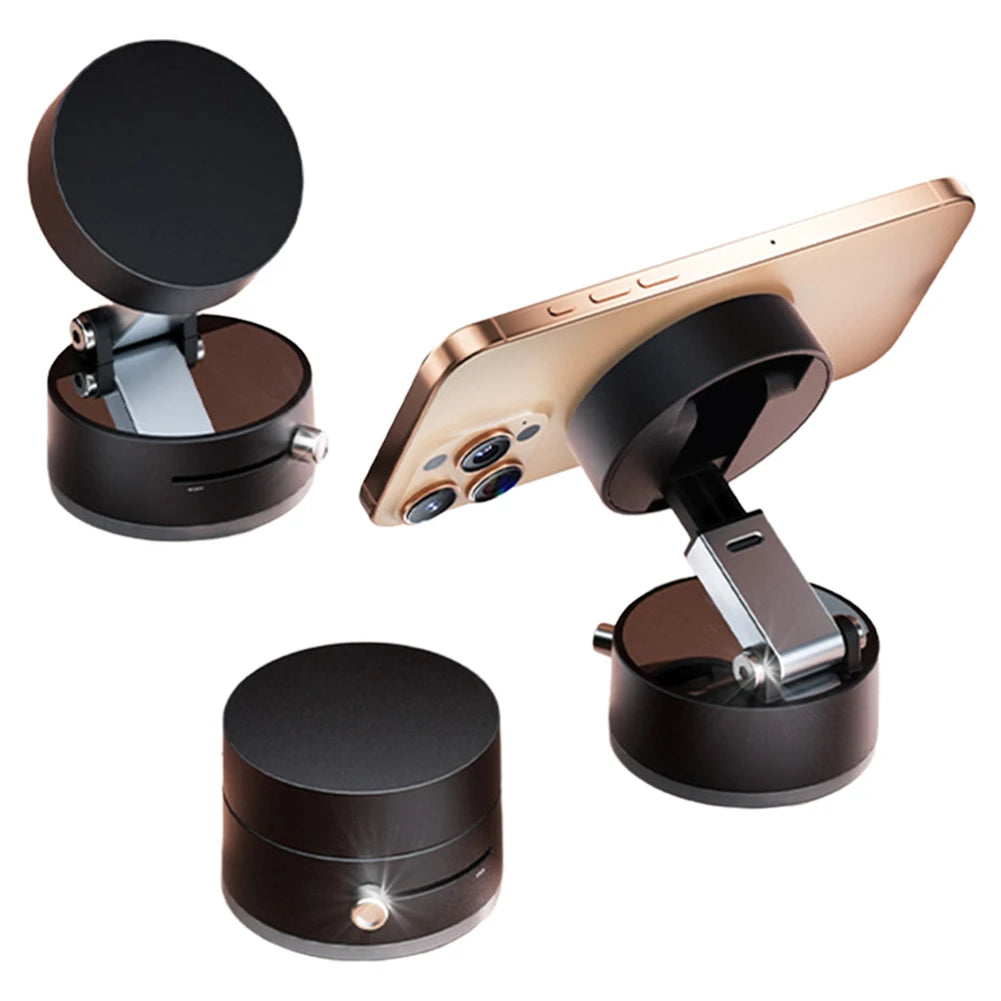 "Foldable Magnetic Phone Holder for Cars and Walls – Smart Design and Exceptional Multi-Purpose Stability."