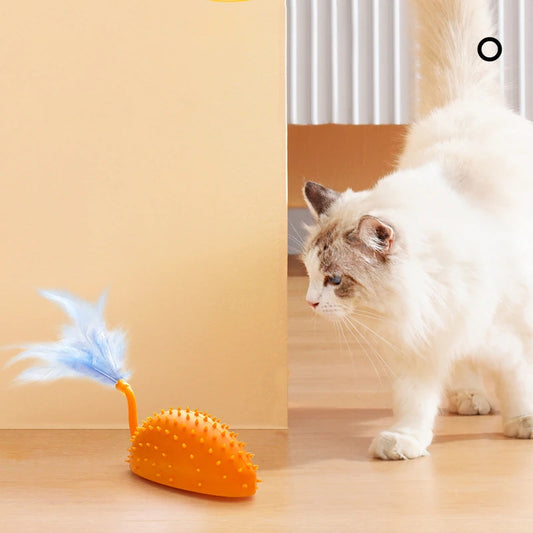 Smart Cat Toy 2 Modes Automatic Moving Remote Controlled Toy Mouse for Cats Dog Interactive Playing Kitten Training Pet Supplies
