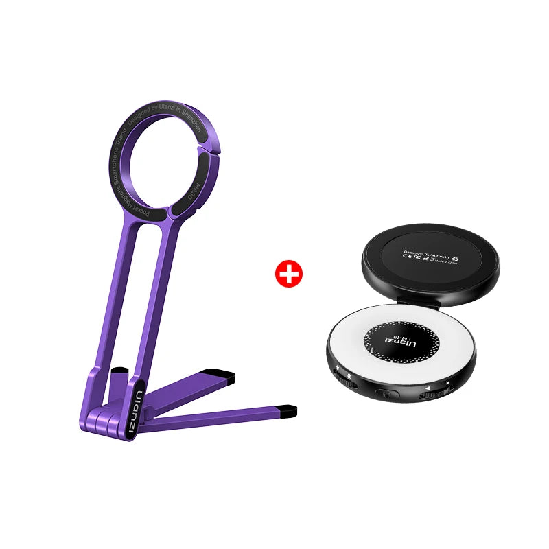 ULANZI MA30 Magnetic Phone Tripod Stand for iPhone 16 Samsung Xiaomi Huawei Vivo OPPO Magsafe Aluminium Smartphone Mini Bracket