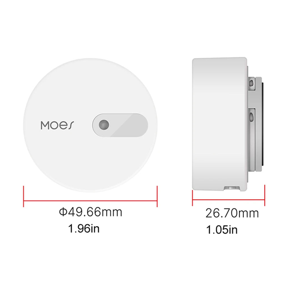 ZigBee Human Body Presence Sensor with 24G Microwave Radar Human Body Exist Detector Work With Smart Life/for MOES APP