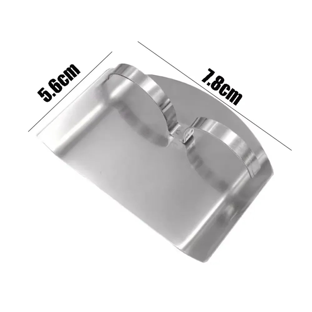 Stainless Steel Finger Guard Finger Hand Cut Hand Protector Vegetable Cutting Hand Protecter Tool Kitchen Cutting Accessories